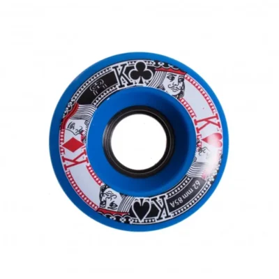 FR QUAD STREET KINGS WHEEL 62MM82A - BLUE(4 UNITS) ROLLER SKATE WHEELS