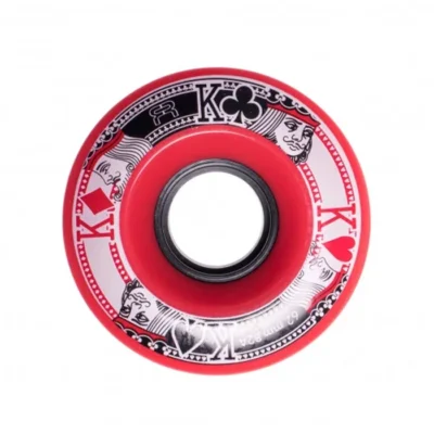 FR QUAD STREET KINGS WHEEL 62MM/82A - RED(4 UNITS) ROLLER SKATE WHEELS
