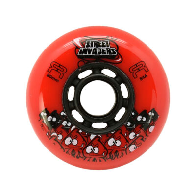 FR STREET INVADER WHEELS RED 80mm (4 UNITS) 84A FR STREET INVADER WHEELS RED 80mm (4 UNITS) 84A