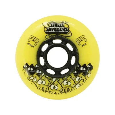 FR STREET INVADER WHEELS YELLOW (4 UNITS) FR STREET INVADER WHEELS YELLOW (4 UNITS)