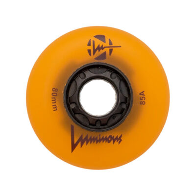 LUMINOUS - LED INLINE WHEELS Sunray Glow 85A - 80MM (4 UNITS)