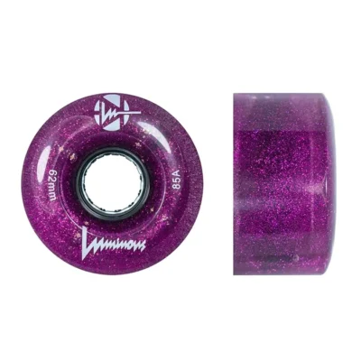 LUMINOUS - LED ROLLER WHEELS PURPLE HAZE 85A - 62MM (4 UNITS)