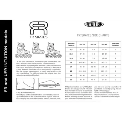 FR SKATES FR1 310 Intuition Black 2024