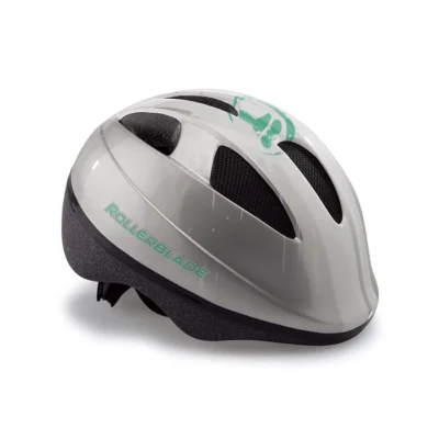 ROLLERBLADE ZAP KIDS HELMET SILVER/GREEN